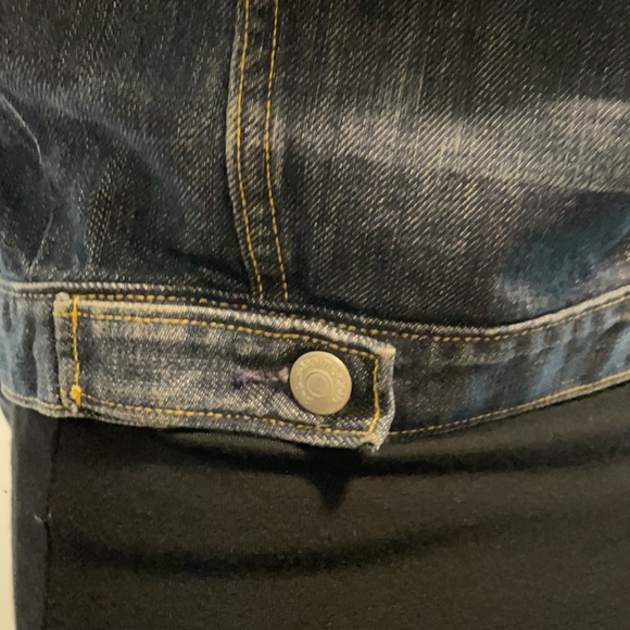 DENIM JEAN JACKET by PAPER DENIM CLOTH size 1 or S - Picture 7 of 10